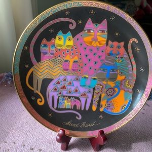 laurel burch cat plates franklin mint